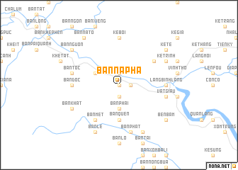 map of Bản Na Phả