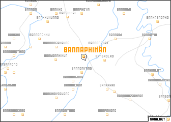 map of Ban Na Phiman