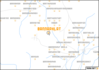 map of Ban Na Phlat