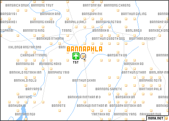 map of Ban Na Phla
