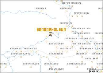 map of Ban Naphôleun