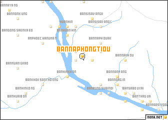 map of Ban Naphongtiou