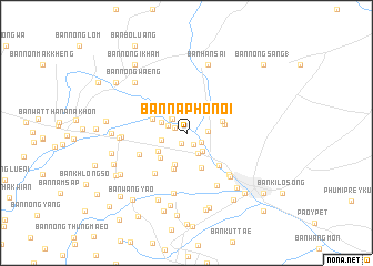 map of Ban Na Pho Noi