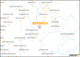 map of Ban Na Pla