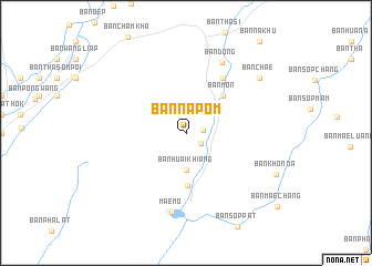 map of Ban Na Pom