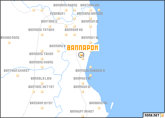 map of Ban Na Pom