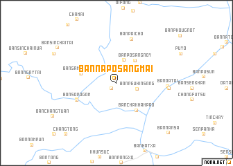 map of Ban Napôsang-Mai