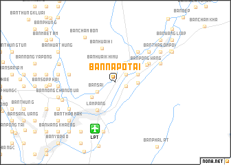 map of Ban Na Po Tai