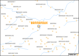 map of Ban Napouk