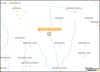 map of Ban Na Pu Pom