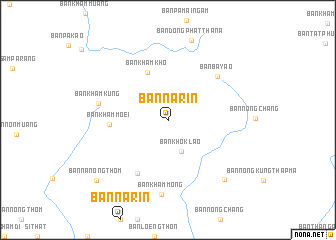 map of Ban Narin