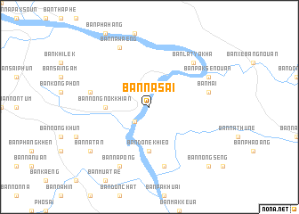 map of Ban Na Sai