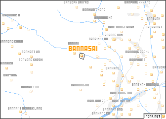 map of Ban Na Sai