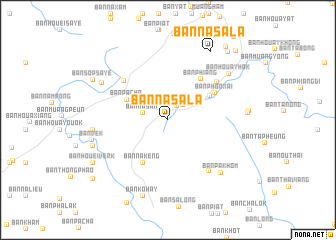 map of Ban Nasala