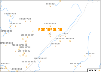 map of Ban Nasalôm