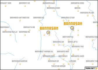 map of Ban Na Sam