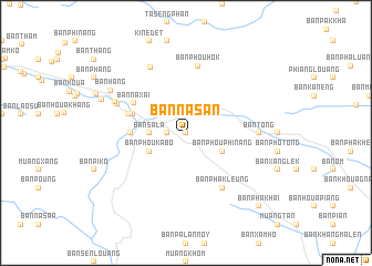 map of Ban Nasan