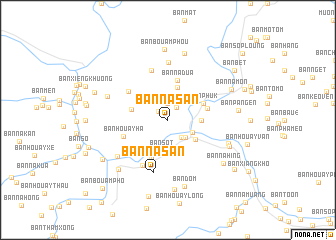 map of Ban Na San