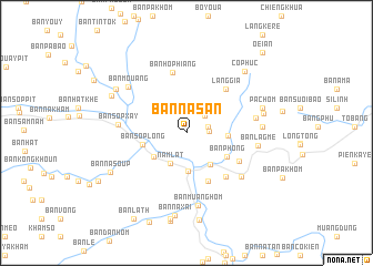 map of Ban Nasan