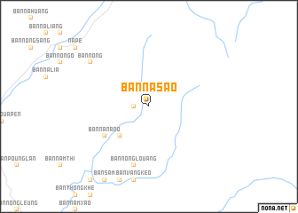 map of Ban Nasao