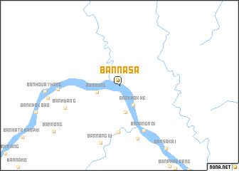 map of Ban Na Sa