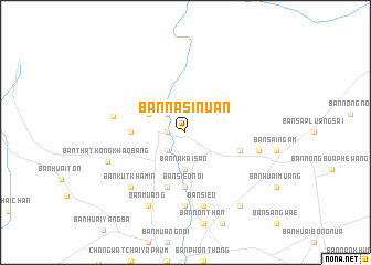 map of Ban Na Si Nuan