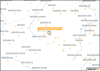 map of Ban Na Si Nuan