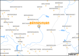 map of Ban Na Si Nuan