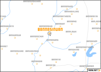 map of Ban Na Si Nuan