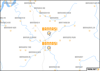 map of Ban Na Si