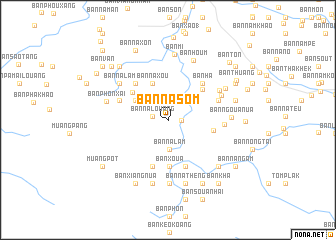 map of Ban Nasôm