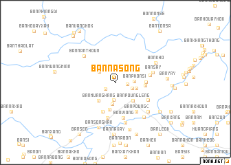 map of Ban Nasông