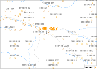 map of Ban Nasoy