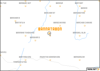 map of Ban Na Ta Bon