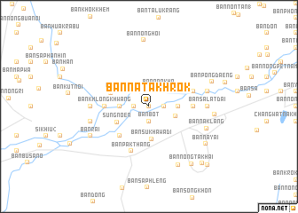 map of Ban Na Ta Khrok