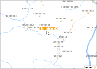 map of Ban Na Tak