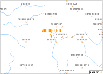 map of Ban Na Tan