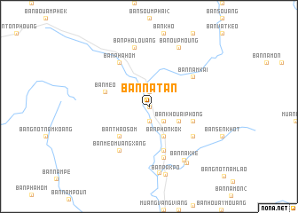 map of Ban Natan