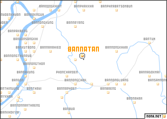 map of Ban Na Tan