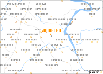 map of Ban Na Tan