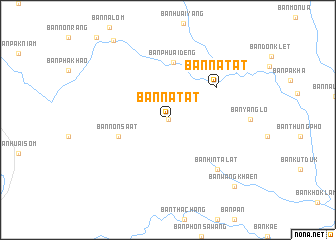 map of Ban Na Tat