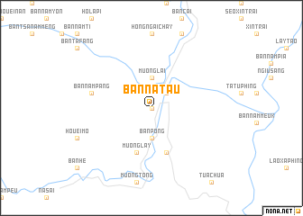 map of Bản Na Tau