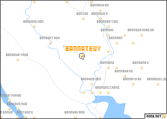 map of Ban Nateuy