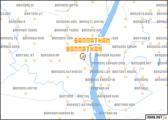 map of Ban Na Tham