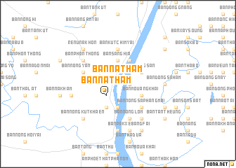 map of Ban Na Tham