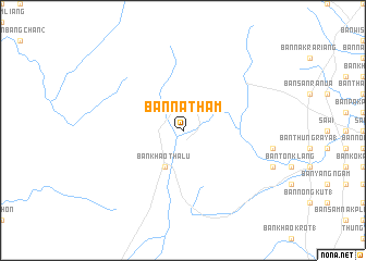 map of Ban Na Tham