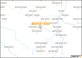 map of Ban Na Thawi