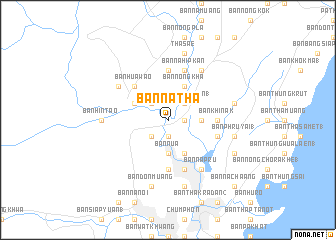 map of Ban Na Tha