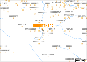 map of Ban Nathèng