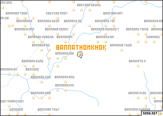 map of Ban Nathôm Khôk